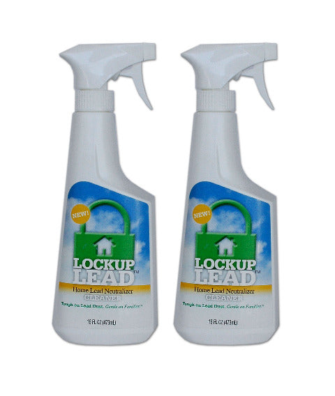 2 16oz Lock-up Lead Neutralizer Spray Bottles
